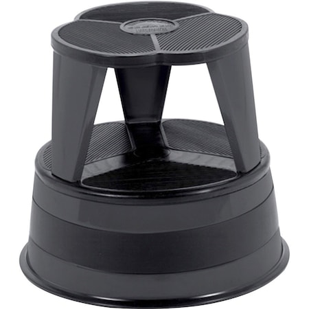 Cramer Original All-steel Kik-Step Stool, 2 Steps, 350 lb Load Capacity, 14" Overall Height, Vinyl; Steel CRA100192